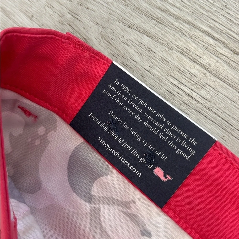 NWT Vine yards performance breaker pants sailors red pink size 16